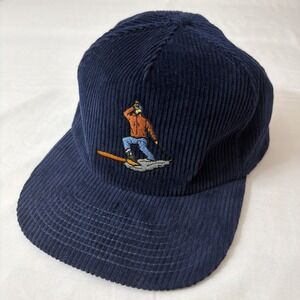 Skiing Corduroy Hat Logo Snap Back Trucker Baseball Cap really Nice Quality Ski